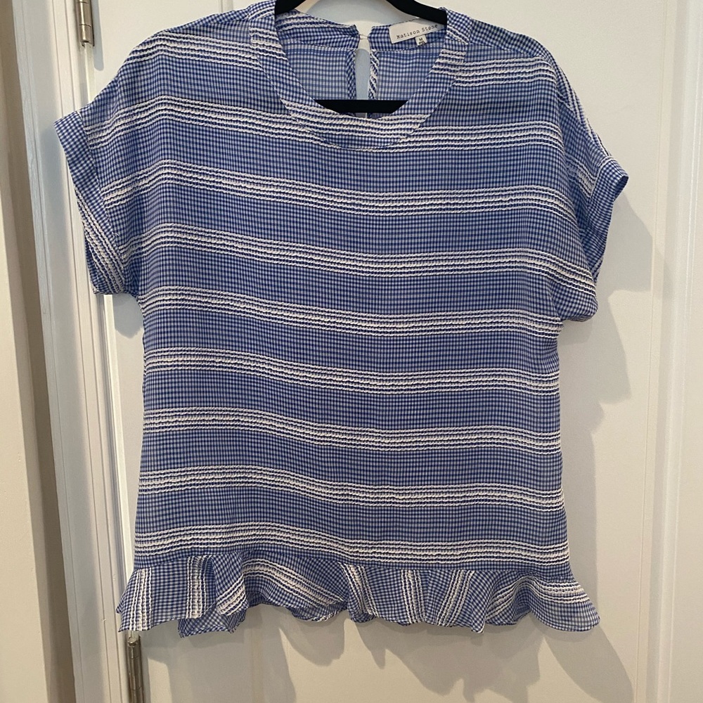 Fun summer top from Anthropologie!